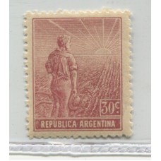 ARGENTINA 1911 GJ 336 ESTAMPILLA NUEVA CON GOMA U$ 19